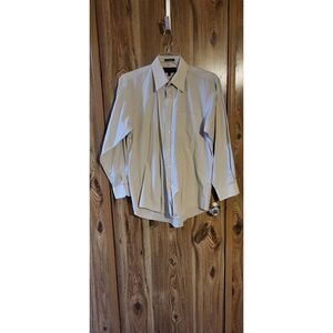 NWOT Giorgio Brutini cream/khaki collard dress shirt